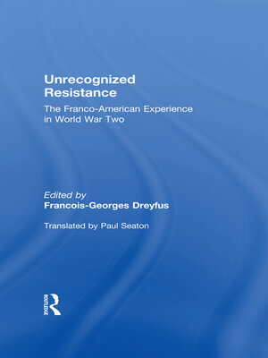 cover image of Unrecognized Resistance